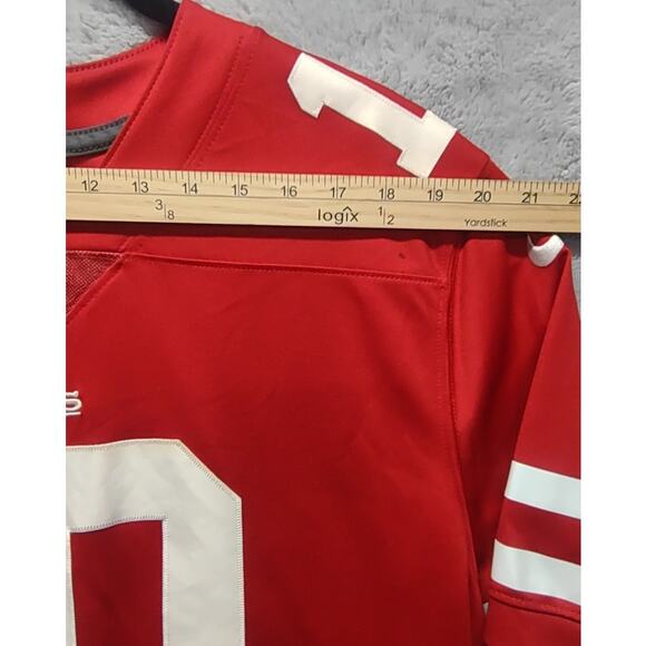 Jimmy Garoppolo San Francisco 49ers Red Jersey Nike On Field NFL Football - Picture 3 of 12